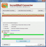 IncrediMail Convert Tool screenshot